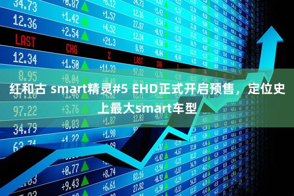 红和古 smart精灵#5 EHD正式开启预售，定位史上最大smart车型