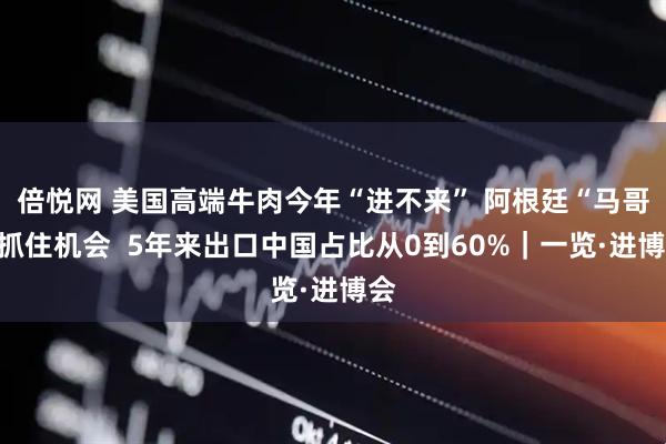倍悦网 美国高端牛肉今年“进不来” 阿根廷“马哥”抓住机会  5年来出口中国占比从0到60%｜一览·进博会